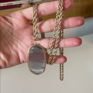 Kendra Scott Rae stone necklace
